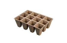 Seedling tray peat pot